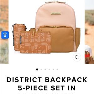 Petunia Pickle Bottom District Backpack Diaper Bag